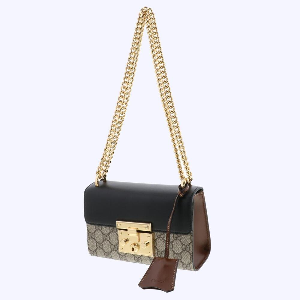 Gucci Padlock Messenger GG Bag Brown Shoulder